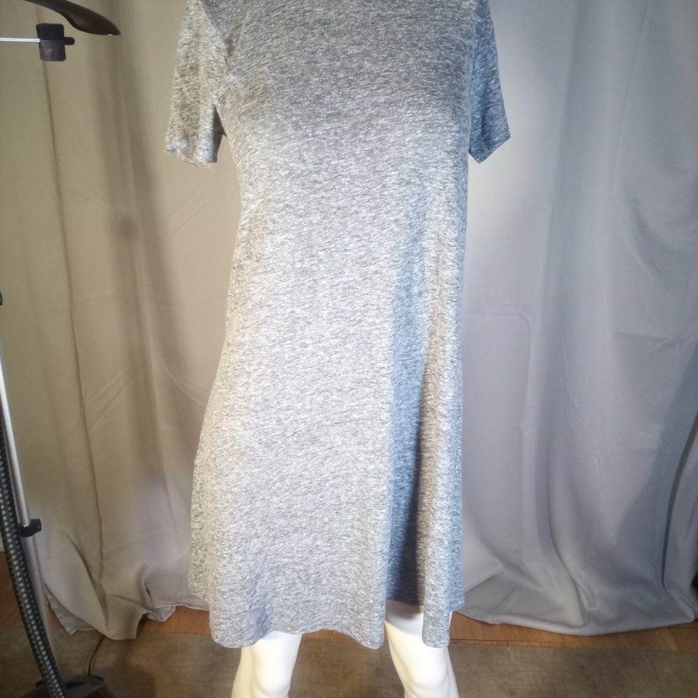 Old Navy Blue and White Sheath Midi Dress